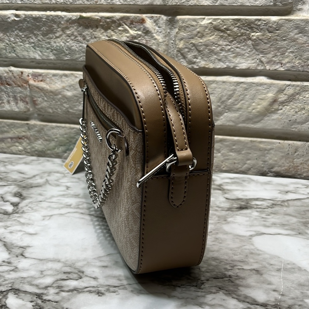 MICHAEL KORS JET SET LARGE OMBRÉ CROSSBODY BAG. NWT. - Picture 4 of 12